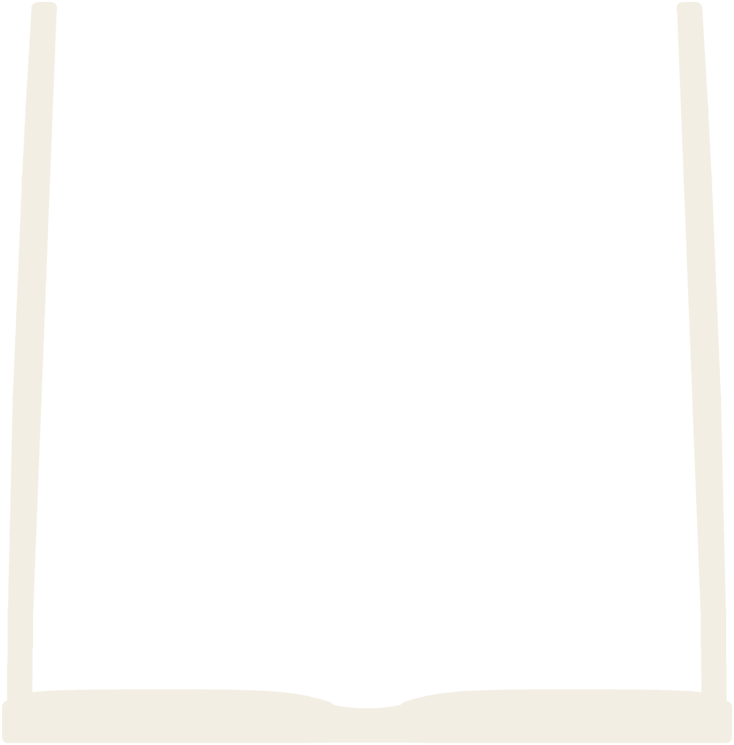 Top view silhouette of the frames with both temples open
